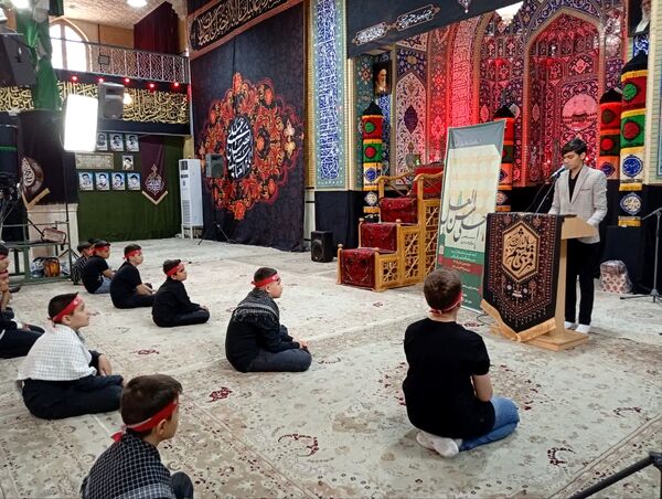 سوگواره «احلی من العسل» در حسینیه اعظم زنجان 