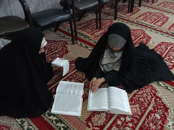 مراسم اعمال شب نیمه شعبان در مسجد جامع شهر کندر