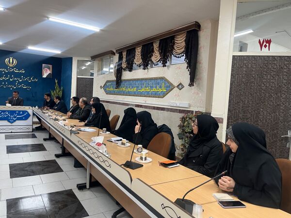 آیین معارفه سرپرست معاونت توسعه مدیریت و پشتیبانی آموزش‌وپرورش شهرستان قدس