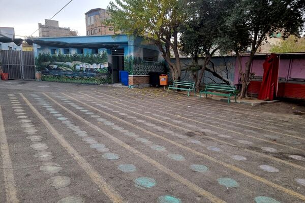بازدید از وضعیت بهداشت و پایگاه‌های تغذیه سالم مدارس پاکدشت 