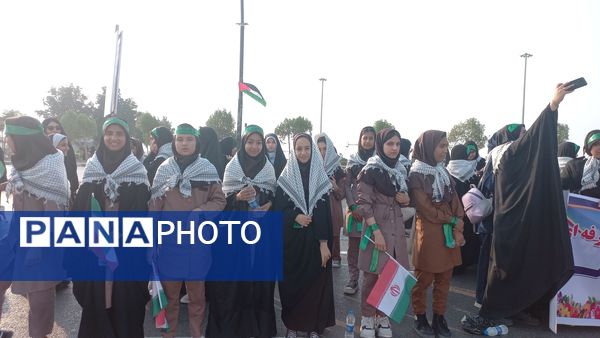 تجمع بسیجیان در بندرعباس