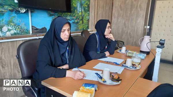 جلسه شورای برنامه ریزی سازمان دانش‌آموزی با حضور مسئولان شهرستان بجنورد 