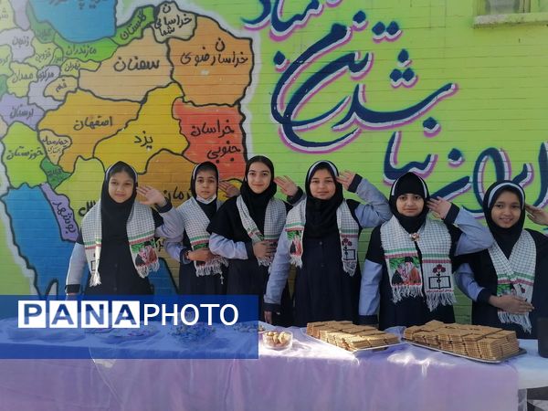 موکب نیمه شعبان در مدرسه نخودی