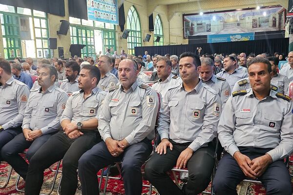 مراسم سالروز شهادت شهید بهشتی و ۷۲ یار انقلاب و چهلمین روز از شهادت رییس‌جمهور و شهدای خدمت در ورامین
