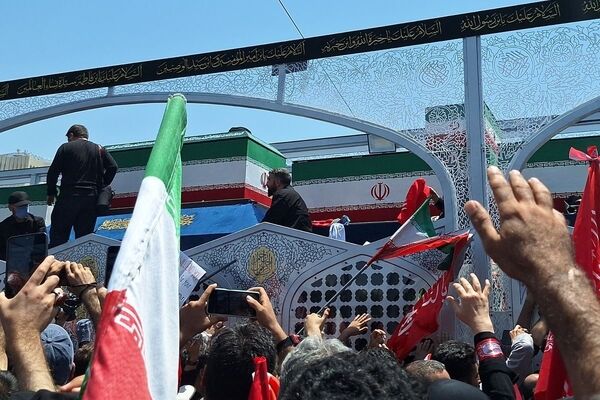 میثاق سرخ؛ تهران در قاب وداع با رهبر شهید