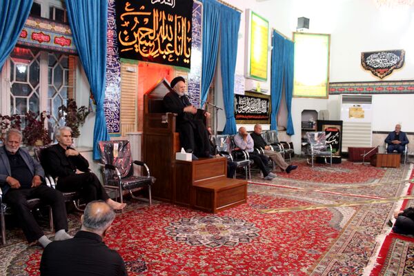 مراسم عزاداری اباعبدالله الحسین در مشهد مقدس