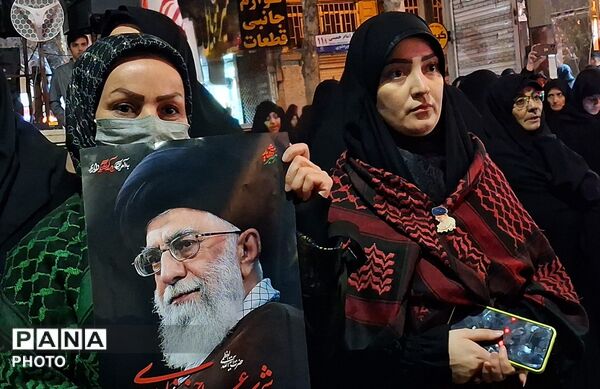 مراسم وداع با شهید پاسدار محمد صادق نظافتی در کاشمر