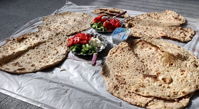 صبحانه سالم در آموزشگاه شیخ فضل‌الله نوری شهر سفیددشت