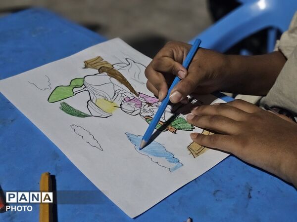 موکب سازمان دانش‌آموزی حاجی‌آباد؛ میعادگاهِ خدمت به جاماندگانِ اربعین