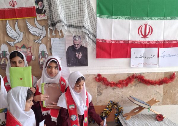 برگزاری جشن عاطفه‌ها در مدارس عشایری استان کرمان 