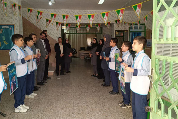 افتتاح اتاق بهداشت در مدرسه جیحون شهرستان خاتم