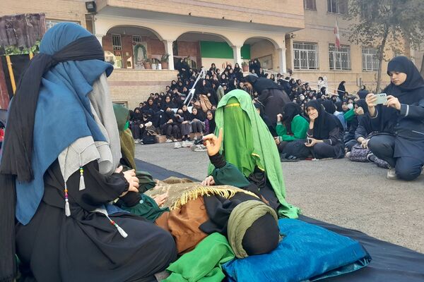 درخشش نمایش شهادت حضرت فاطمه(س) در مدرسه عباسقلی رهگذر