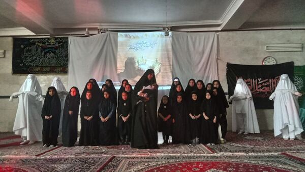آیین شیرخوارگان حسینی در نخستین روز محرم در مساجد  نیشابور و شهر بار