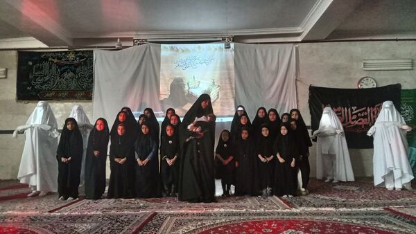 آیین شیرخوارگان حسینی در نخستین روز محرم در مساجد  نیشابور و شهر بار