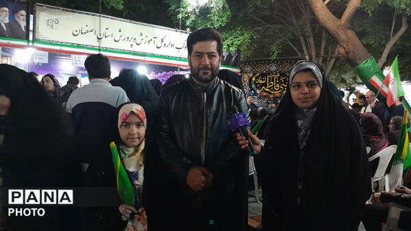 قرار شاهدی‌ها در موکب اداره‌کل آموزش‌وپرورش استان اصفهان