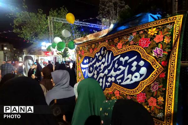 نبض شهر به عشق علی(ع) تپید