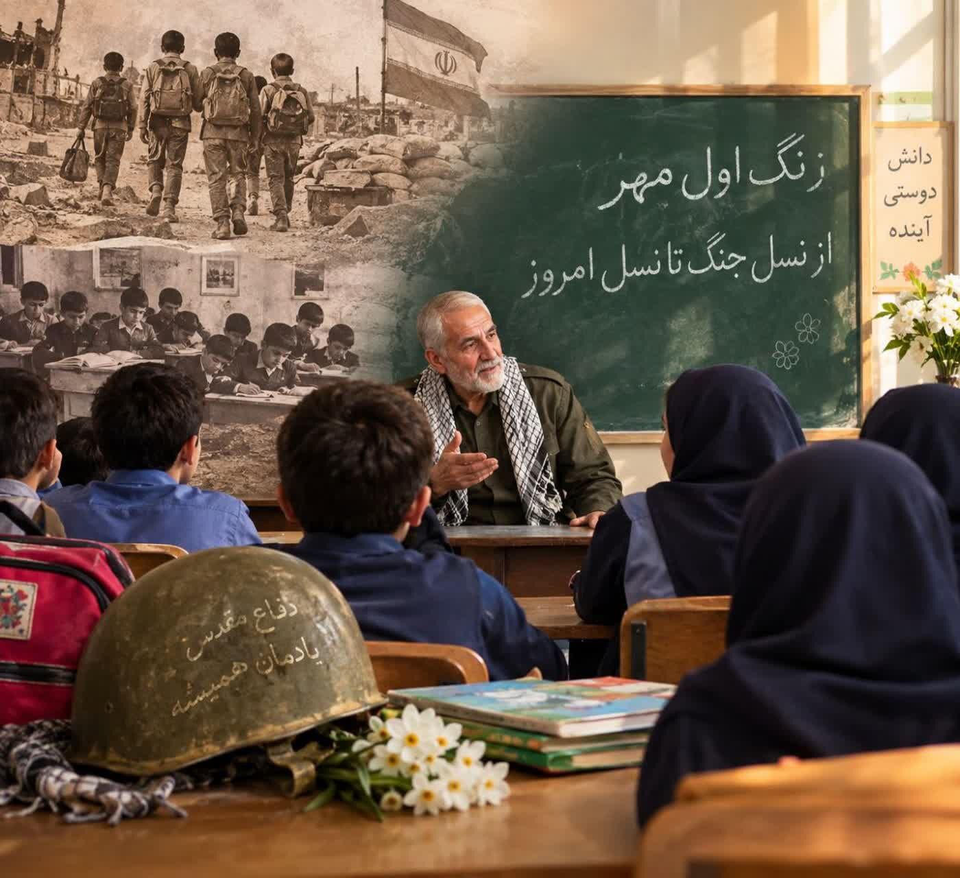 زنگ اول مهر؛ از نسل جنگ تا نسل امروز