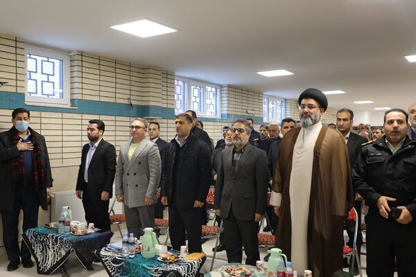 افتتاح مدرسه رازی در پیشوا با حضور مسئولان استانی و شهرستانی