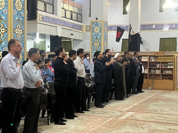حضور قائم‌مقام معاون وزیر در سازمان دانش‌آموزی در  راهپیمایی ۱۳ آبان شهرک مروارید بندرعباس