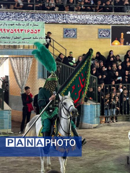 مراسم سنتی تعزیه‌خوانی در شهر ارمغان‌خانه زنجان 