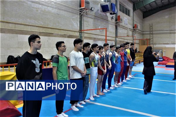 مسابقات انتخابی تیم ملی جوانان ژیمناستیک هنری در قم