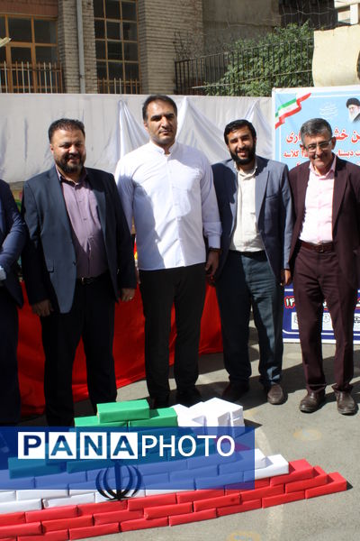 آیین خشت‌گذاری دبستان شهید خداقلی