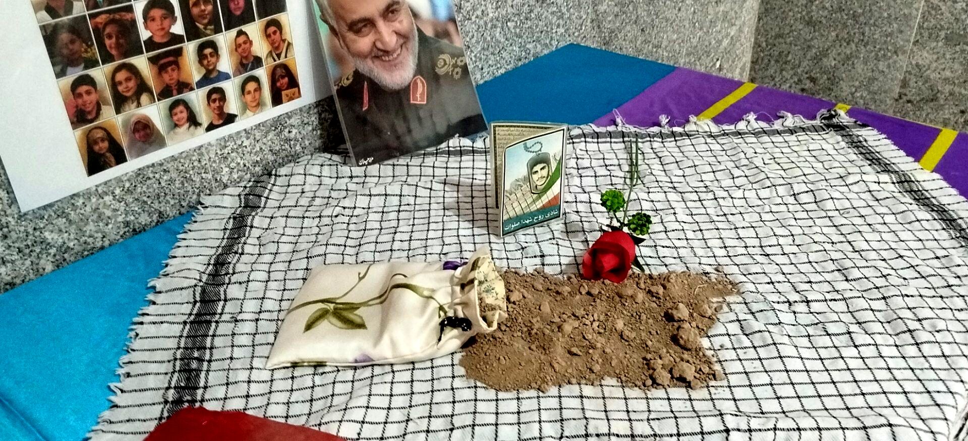 گرامیداشت هفته دفاع مقدس در مدرسه بهار کوهدشت