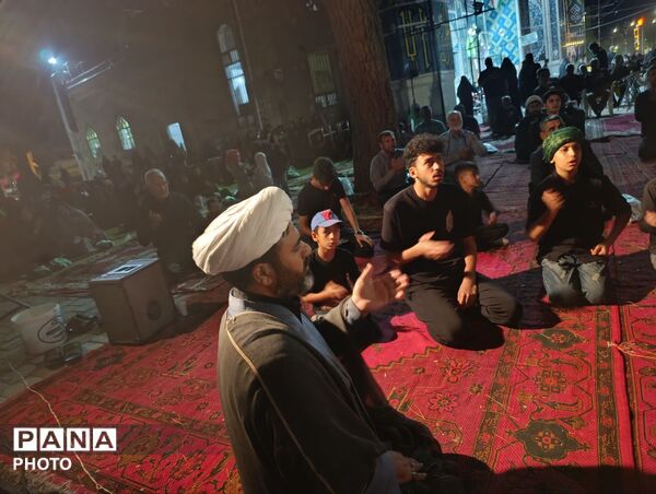 مراسم عزاداری شب سوم ماه محرم در نیشابور 