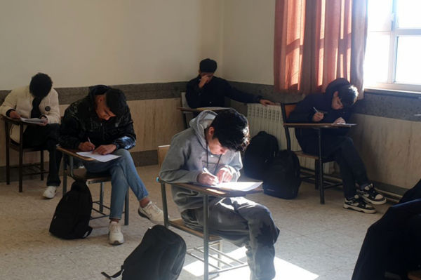 شروع امتحانات نوبت اول مدارس شهرستان فیروزه