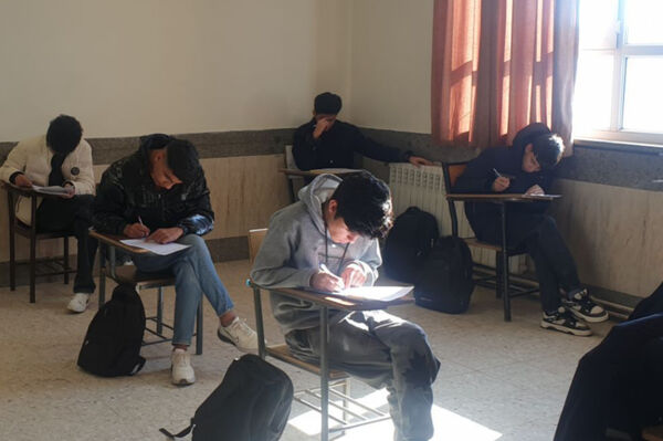 شروع امتحانات نوبت اول مدارس شهرستان فیروزه