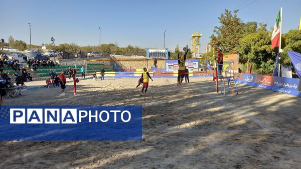 هفته دوم لیگ برتر والیبال ساحلی کشور در مراغه