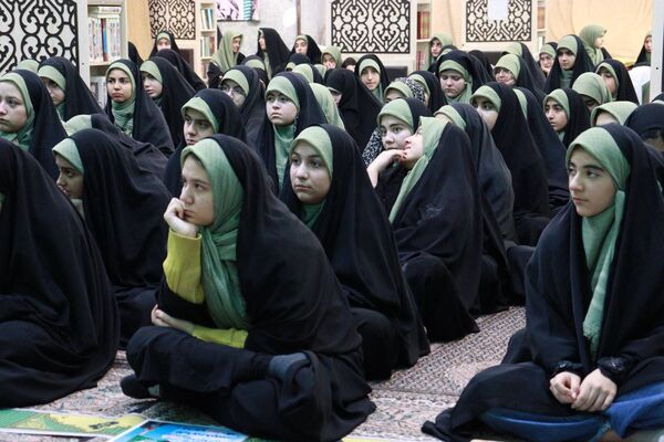 مراسم اعتکاف در مسجد ابوذر منطقه ۱۴ تهران 