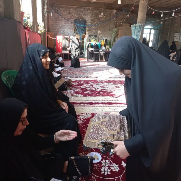 مراسم عزاداری شهدای خدمت در شهرستان فاروج 