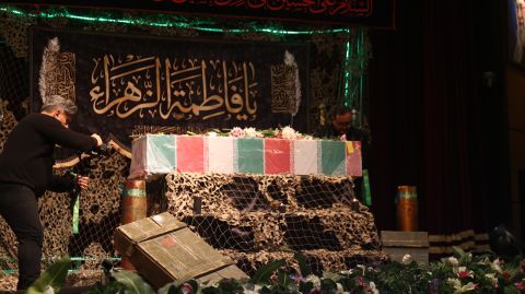 مراسم یادواره شهدای گمنام و معلمان شهید آذربایجان‌شرقی