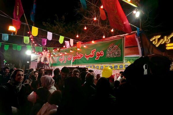 سرور مردم نجف آباد در جشن میلاد موعود