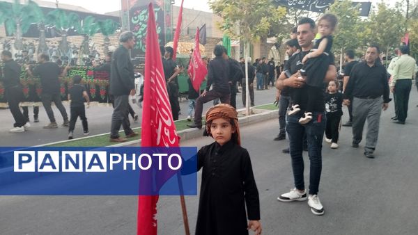 مراسم عزاداری عصر عاشورا در خلیل آباد 