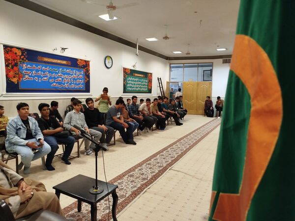 مراسم اختتامیه مدرسه انقلاب شهرستان کاشمر 