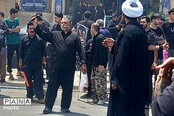 تاسوعای حسینی در مسجد جامع شهرک شهید آبشناسان