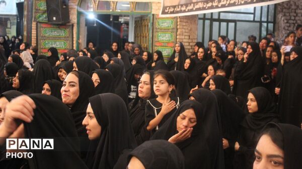 اقامه عزای امام حسین در شهر خانوک