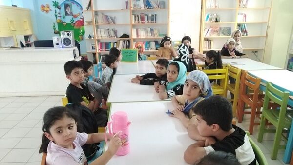 گردهمایی کودکان عاشورایی در کانون پرورش فکری کودکان و نوجوانان حاجی‌‌‌آباد 