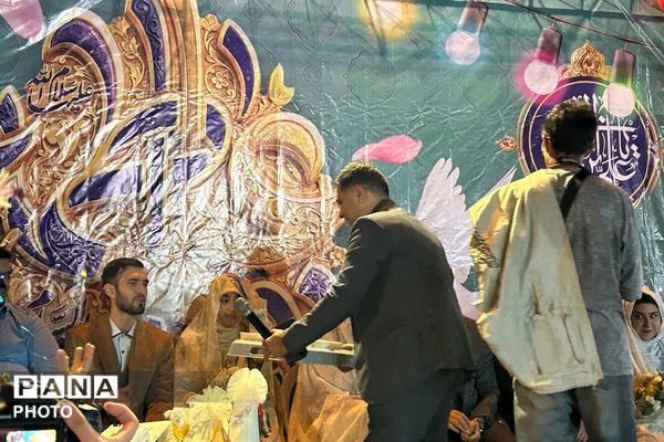 مراسم ازدواج زوج های شهرستان پردیس در سالروز ازدواج امام علی(ع) و حضرت زهرا (س)