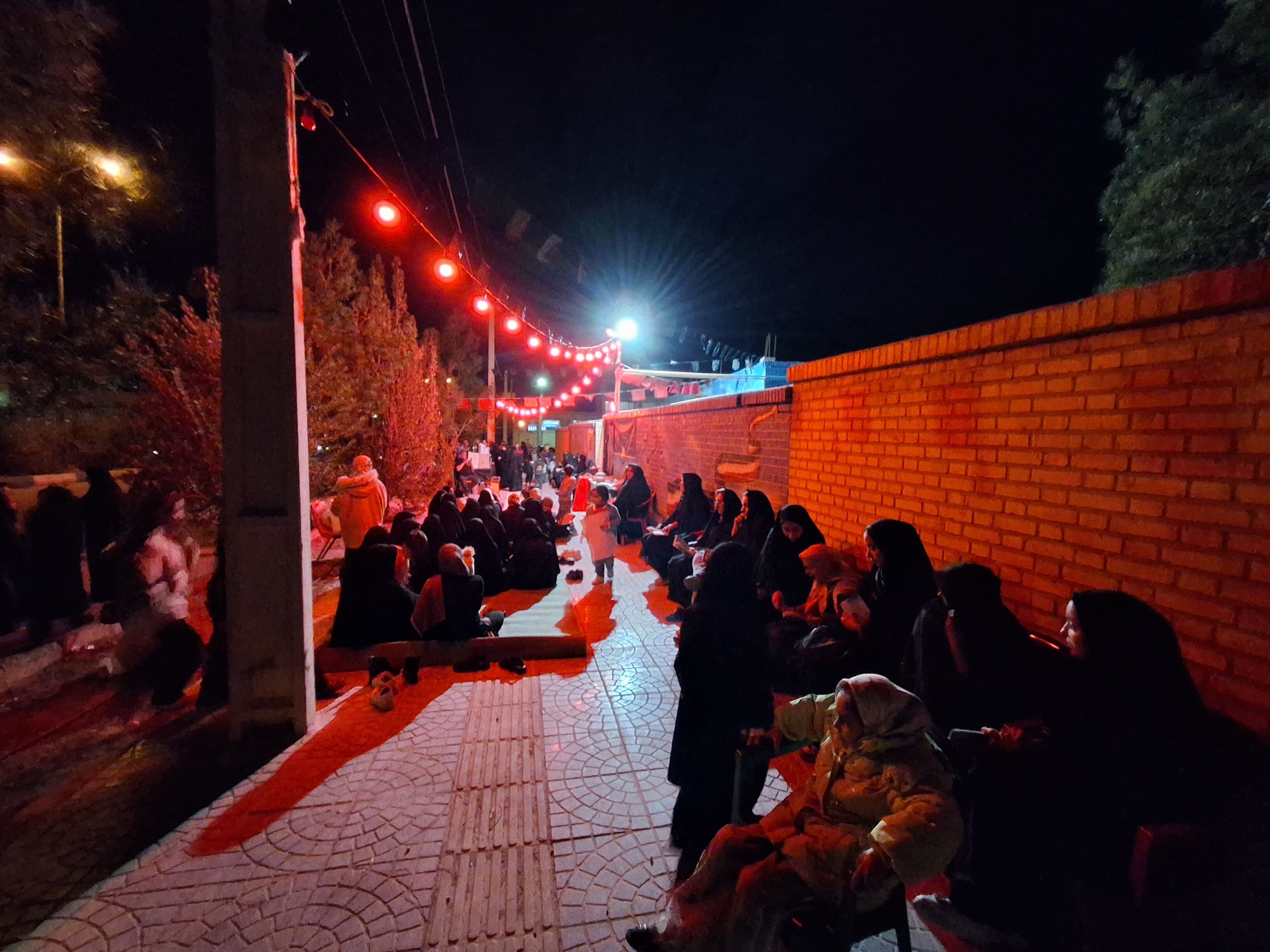 موکب شجره طیبه در دبستان دخترانه علمدارحسینی تفت