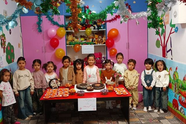 لبخند و شادی؛ روز کودک در کودکستان گل‌های بهشت