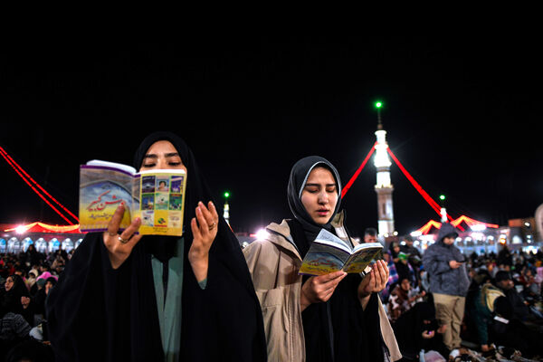 مراسم احیاء سومین شب قدر در مسجد مقدس جمکران