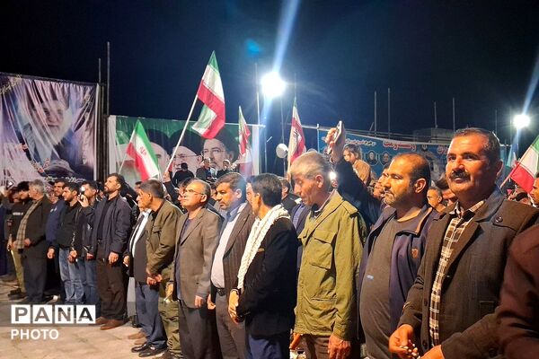 مردم باشت تا زمان پیروزی نهایی در خیابان‌ها میدان‌داری می‌کنند