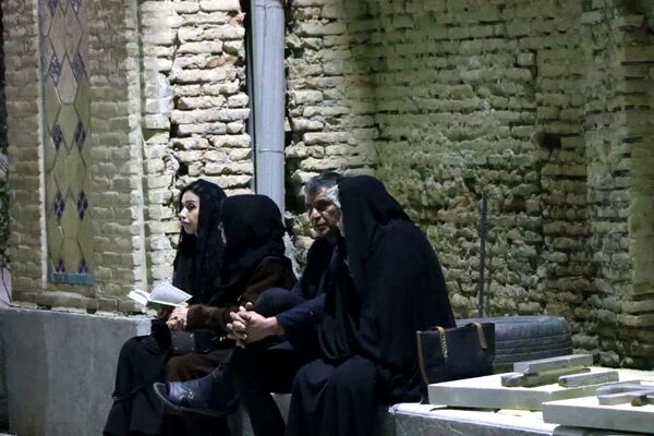 حال و هوای مردم شهرستان گلپایگان در شب بیست و سوم ماه مبارک رمضان