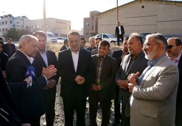 کلنگ‌زنی احداث هنرستان جدید «حاج محمدکریم فضلی» در بیرجند 