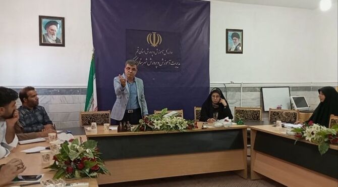 نخستین کارگاه توانمندسازی معاونین و مربیان پرورشی شهرستان کهک