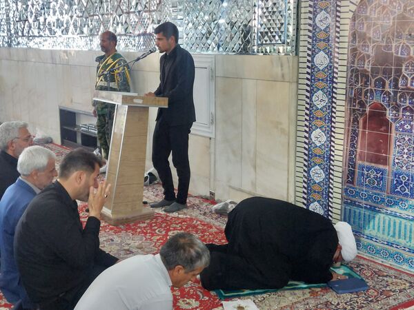 نماز جمعه در کاشمر 