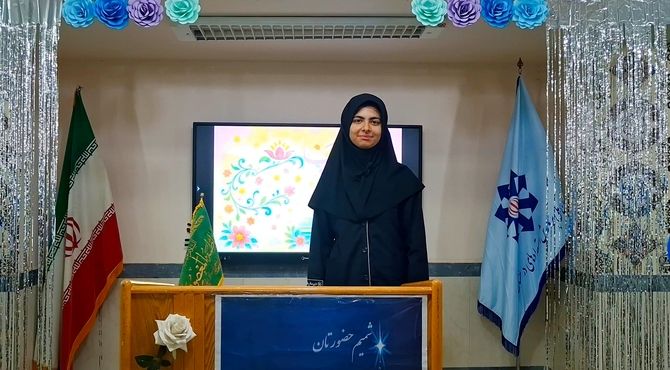 جشن ولادت حضرت زینب و روز پرستار در دبیرستان فرزانگان ۲